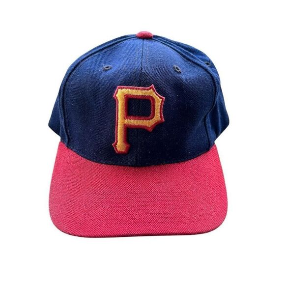 Vintage Pittsburgh Pirates Snapback Hat by Grossman Cap Co. Unisex Adult - Picture 1 of 5